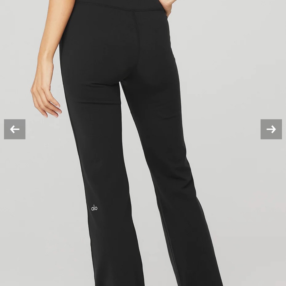 Airbrush Low-Rise Bootcut Legging